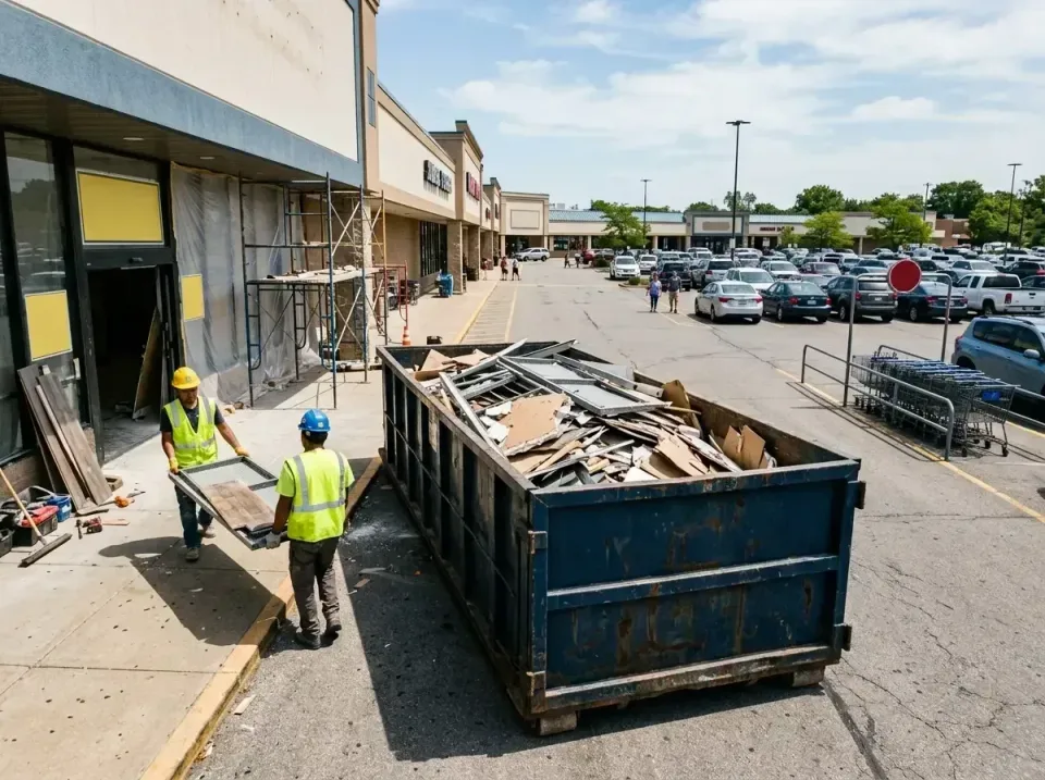 retail-store-renovation-debris-003 — frequently asked questions, Roll-off Dumpster Rentals in Grand Forks AFB, ND